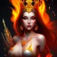 Placeholder: sexy fire princess