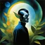 Placeholder: [art by Dave McKean] As Spock pointed ears explored the strange planet, he was captivated by a vibrant alien plant. Its iridescent leaves shimmered in the sunlight, beckoning his logical mind. With precision, he studied its intricate structure, uncovering hidden truths. A sense of awe mingled with his scientific curiosity, transcending logic.