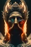 Placeholder: portrait photography of an ethereal beautiful animal god, Fire theme art, Dark moody night atmosphere, Portrait of a man by Michelangelo, 8K, close-up face, anatomically perfect face, oak tree roots, ignore NSFW