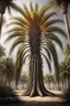 Placeholder: Forest giant date palm full body, full shot,forest,Sony Alpha 7 50mm 1.8,medium shot, high-resolution image with fine details, citrine, ultra detailed,ultra realistic,extremely realistic,intricate,photorealistic,epic composition,masterpiece,H.R.Giger style