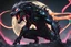 Placeholder: Venom beast in 8k solo leveling shadow artstyle, moon wolf them, neon effect, full body, ice, intricate details, highly detailed, high details, detailed portrait, masterpiece,ultra detailed, ultra quality