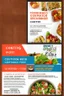 Placeholder: promotional poster catering course in restaurants, cafes and hotels