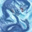 Placeholder: ice night dragon with no wings