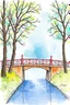 Placeholder: SKETCH WATERCOLOR PASTEL COLOURS - “The Dreambridge”