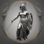 Placeholder: a greek marmor statue of athena, steam punk, scary, horror, realistic, made in octane, cinematic, movie, CGI, ultra-realistic, extremely detailed octane rendering, 8K, VRAY Super Real ar 2:3, dof photorealistic futuristic 50mm lens hard lighting dark gray tintype photograph, realistic lighting, sephia colors