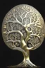Placeholder: tree of life silvery golden
