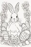 Placeholder: easy easter coloring page for toddlers big images