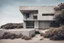 Placeholder: fachada de casa brutalista de costa