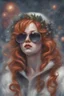 Placeholder: Christmas is as relaxed cheerful as a snowman hanging out in sunglasses! Ginger hair Alexandra "Sasha" Aleksejevna Lussin psychology erect oil paiting by artgerm display Hans Ruedi Giger style in style In Sigmund Freud's Freudian depth psychology, Nipples erect style dream, symptom, image artgerm display style punk anarchists in the backI hope your Christmas is as relaxed and cheerful as a snowman hanging out in sunglasses!