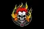 Placeholder: logo diable punk firestarter