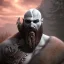 Placeholder: kratos, God of war, in loving embrace, by alessio albi, elaine duillo, alyssa monk