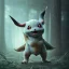 Placeholder: Mystery pokemon,Ambiance dramatique, hyperrealisme, 8k, high quality, lot of details, portrait,