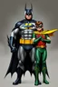 Placeholder: an extremely muscular version of the Adam West Batman and the Burt Ward Robin