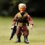 Placeholder: G.i. Joe toy camouflage olive doll Donald Trump orange face with boots full body in package high resolution 2019, in a box with gun