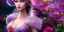 Placeholder: bright fairy, beautiful portrait, flowery landscape