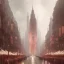 Placeholder: Gothic city,Metropolis on sea by fritz Lang,otto hung,futurismo, hyper detailed, matte painting, felix kelly, detailed painting, dynamic lighting, 1900s photograph