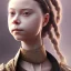 Placeholder:  Greta Thunberg Detailed sad anime Kunoichi upset man, intricate details, full body portrait, keep head in frame, slight, black Japanese motif, concept art, highly detailed, digital painting, concept art, sharp focus, illustration, art by Yoji Shinkawa, WLOP and greg rutkowski and alphonse mucha and artgerm and yanjun Chen and Junji ito and Makoto Shinkai, HDR, octane render