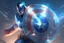 Placeholder: Futuristic Captain America with Energy shield