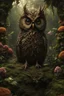 Placeholder: Visibly detailed and intricate 3D rendering of hyper-realism: Fairy, Wide Shot, Plants & Flowers, Vines, Owl, Front View, Color Paint, Tribal, Gothic, Shamanism, Cosmic Fractals, Dystopian, Dendritic, Artstation: Award-Winning: Professional Image: Atmosphere: Command: Fantastic: Clarity: 16k: Superior Quality: Eye-catching: Brilliance: Stunning Colors: Stunning Depth
