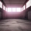 Placeholder: inside of military weapons testing warehouse area, synthwave, purple lighting, photorealistic, unreal engine, digital art, looming light, high quality