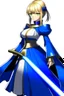 Placeholder: Saber from fate's stay night render