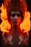 Placeholder: portrait of samantha prince set in fire, cinematic lighting, photorealistic, ornate, intricate, realistic, detailed, volumetric light and shadow, hyper HD, octane render, unreal engine insanely detailed and intricate, hypermaximalist, elegant, ornate, hyper-realistic, super detailed --v 4