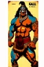 Placeholder: Great Kali Indian wrestler Carton 2d