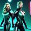 Placeholder: Actress, Katheryn Winnick, retro futuristic, clean, smooth, sexy, short hair, retro, 80s, blood, portrait, samurai style, 16 bit, unreal engine 5, god lights, ultra hd, vibrant color, night city background, neon, front view.