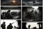 Placeholder: Masterpiece1:5)(Fineart), (award-winning:1.5), highest quality, (ultra realism:1.5) war journalism(,(by Tim Page and Hoorst Faas:1.5))(photorealistic:1.8),RAW pictures (Eastern Ukraine:(panel one:the moment after a battle ends, horrors of war, wounded men),(2nd panel, cinematic shot of men sitting in trench with 1000 yard stare (focus on their eyes:1.5)),(the third panel shows troops tired but hyper alert), (the fourth panel shows the sky is filled with incessant, fire and smoke,)
