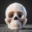 Placeholder: analog style,ice crystal skull portrait, simmetric eyes, ambient, ultra realistic photo, unreal engine, paloroid, 100mm --aspect ratio 1:1