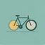 Placeholder: minimalistic bicycle illustration