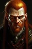 Placeholder: A witcher of the witcher game. Scar in mouth, pael ginger hair