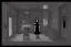 Placeholder: Wednesday Adams in 3d scary dark room Escher style