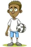 Placeholder: Nicholas Jackson Footballer, cartoon 2d