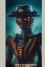 Placeholder: freddy kreuger as a robotic grashopper, movie poster, 8k, lightfield
