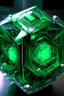 Placeholder: give me a small quantum nano future machine ring with emerald