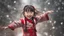 Placeholder: Magical Fantastic young happy Chinese female child, Liquid Structure, Flying snowflakes, excitement, Splash, Portrait Photography, Fantasy Background, Intricate Patterns, Ultra Detailed, Luminous, Radiance, Ultra Realism, Complex Details, Intricate Details, 16k, HDR, High Quality, Trending On Artstation, Sharp Focus, Studio Photo, Intricate Details, Highly Detailed