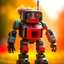 Placeholder: awesome furry robot on a mission through the seasons, motion blur, 8k, downlight, soft light, depth of field, photorealism, trending on art station, lotsa detail