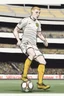 Placeholder: Jarrod Bowen English football player cartoon 2d