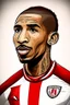 Placeholder: Talisca Brazilian football player cartoon 2d