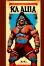 Placeholder: Great Kali Indian wrestler Carton 2d