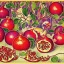 Placeholder: pomegranites in style of signac