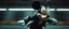 Placeholder: hi speed bad ass cyber punk masculine realistic mickey mouse with motion blurred background