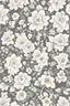Placeholder: white floral pattern, The dating square, fabulous style, romantic,