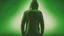 Placeholder: Green gradient background, grainy texture effect, place for text