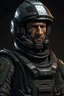 Placeholder: Space Soldier realistic