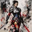 Placeholder: [art by Jean-Paul Riopelle] In the midst of a raging war, amidst the clash of swords and the cries of the fallen, a figure stood tall. A woman unlike any other, her muscles rippled beneath her armor, a testament to her strength and resilience. She was a Roman Centurion, a warrior of unmatched skill, commanding respect from both friend and foe alike.