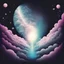 Placeholder: Astral Plane in half-tone dream art style