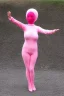 Placeholder: Portrait lady, full body shot, full-color long shot Zentai