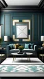 Placeholder: Create a room that showcases symmetrical arrangements, balanced proportions, and a sense of visual harmony.